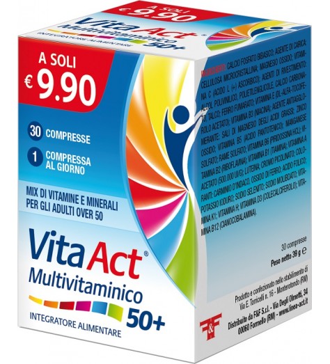 VITA ACT 50+ MULTIVIT 30CPR