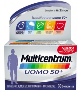 MULTICENTRUM UOMO 50+ 30 COMPRESSE