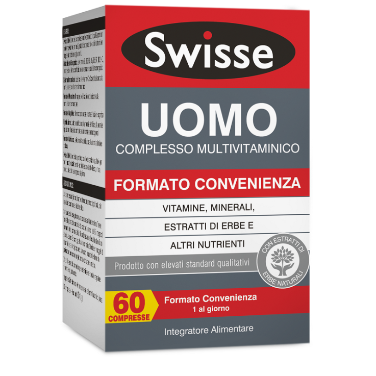 SWISSE UOMO MULTIVITAMINICO 60 COMPRESSE