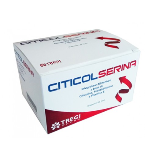 CITICOLSERINA 12 FLACONCINI 10 ML