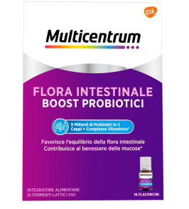 MULTICENTRUM DUOBIOTICO 16 FLACONCINI