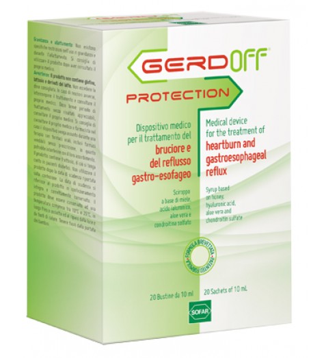 GERDOFF PROTECTION SCIROPPO 20 BUSTE 10 ML