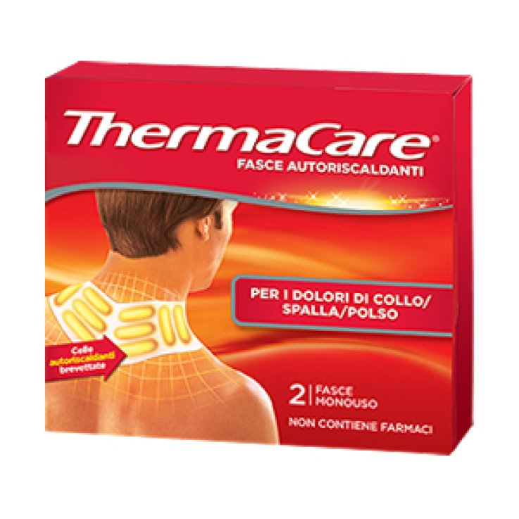 FASCIA AUTORISCALDANTE A CALORE TERAPEUTICO THERMACARE COLLO2 PEZZI PROMO