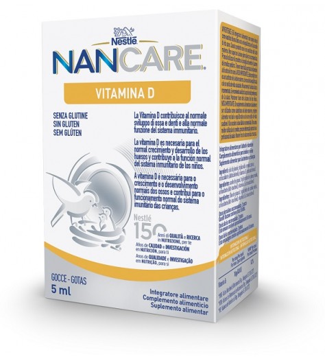 NESTLE' NANCARE VIT D GTT 5ML