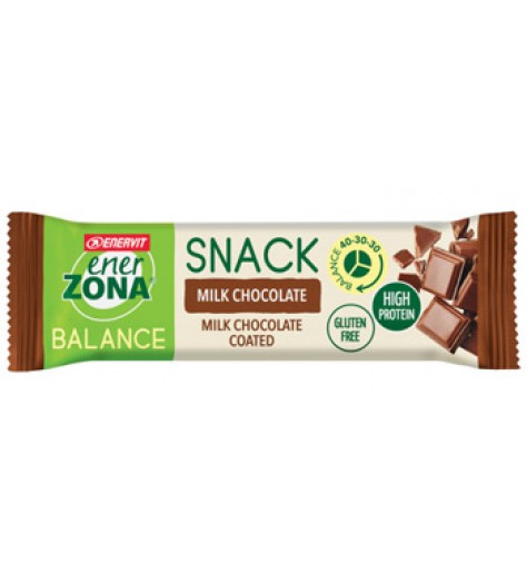 ENERZONA SNACK MILK CHOCO 33G