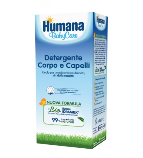 HUMANA BABY CARE DETERGENTE CORPO&CAPELLI 300 ML