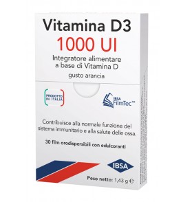 VITAMINA D3 1000 UI 30FILM ORA