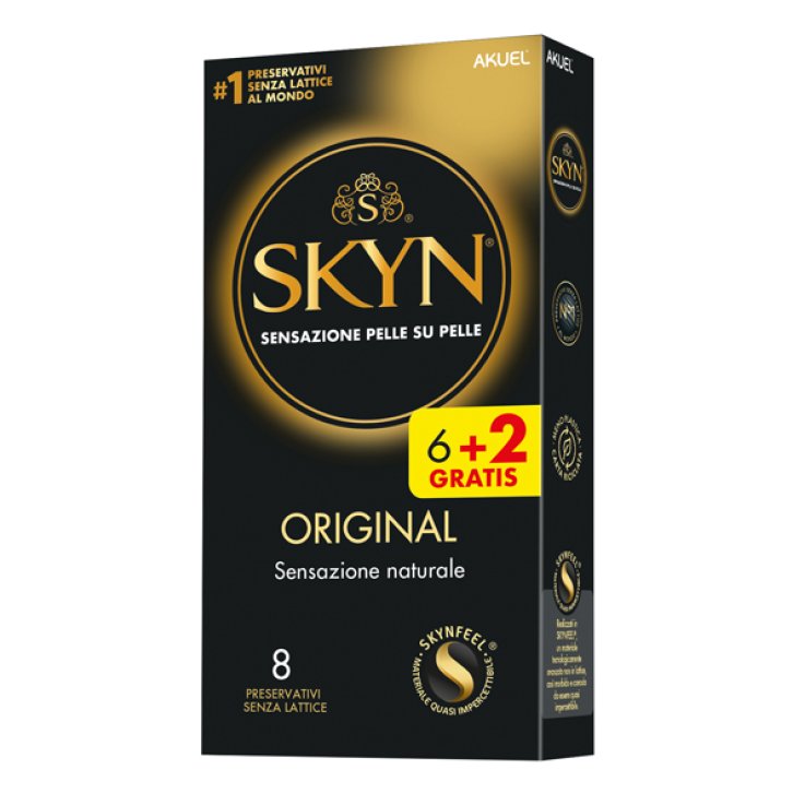 AKUEL SKYN ORIGINAL SENSAZIONE NATURALE 6 PEZZI + 2 OMAGGIO