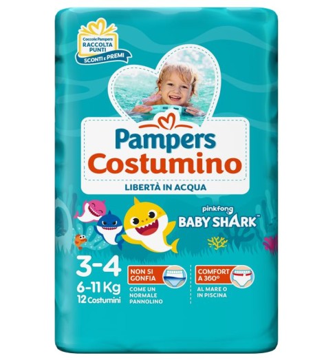PAMPERS COSTUMINO MIDI 12PZ