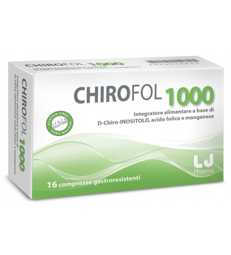 CHIROFOL 1000 16 COMPRESSE