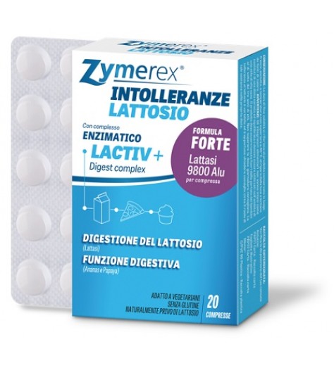 ZYMEREX INTOLLERANZE 20 COMPRESSE