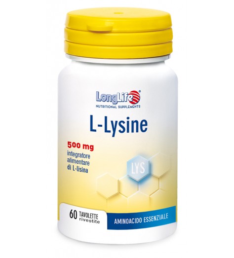 LONGLIFE L-LYSINE 500MG 60TAV