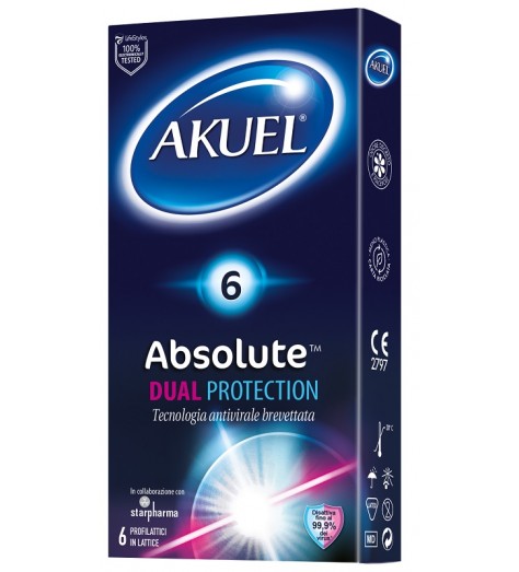 AKUEL ABSOLUTE DUAL PROTECTION 6 PEZZI
