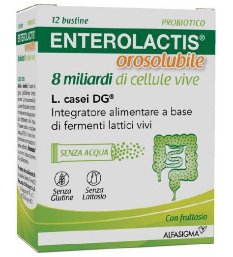 ENTEROLACTIS 12BUSTINE 8MLDR