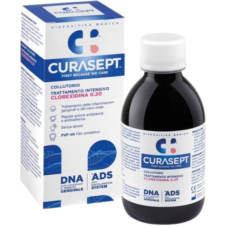 CURASEPT COLLUTORIO 0,20 200 ML ADS + DNA