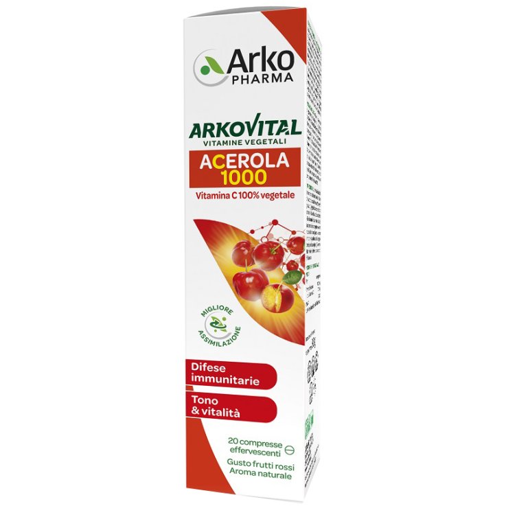 ARKOVITAL ACEROLA 1000 20CPR