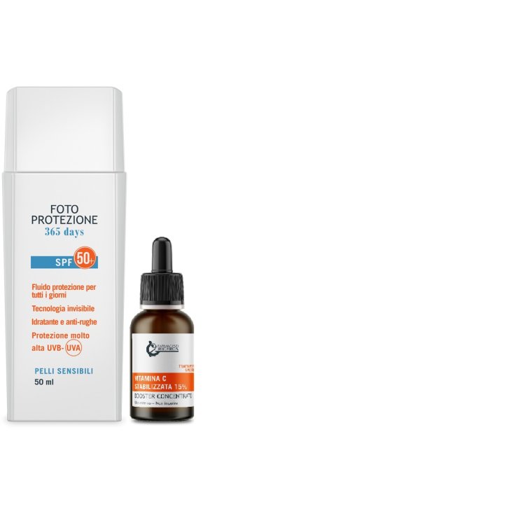 FPR FOTOPROTEZIONE 365 DAYS 50 ML + BOOSTER VITAMINA C STABILIZZATA 15% 20 ML CONFEZIONE PROMO