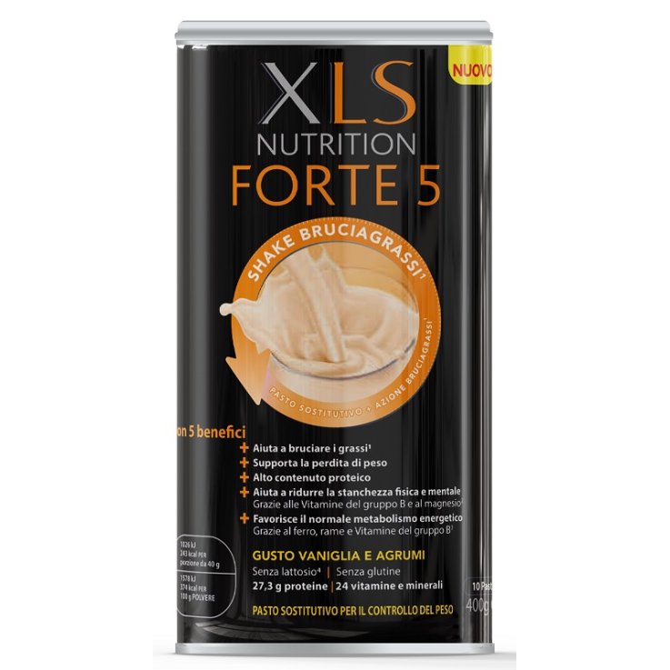 XLS NUTRITION FORTE 5 SHAKE BRUCIAGRASSI 400 G