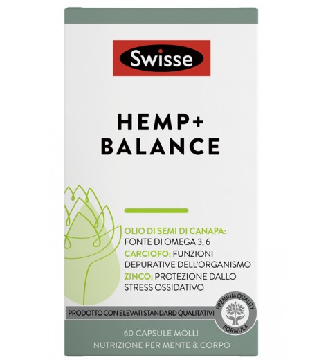 SWISSE HEMP+ BALANCE 60CPS