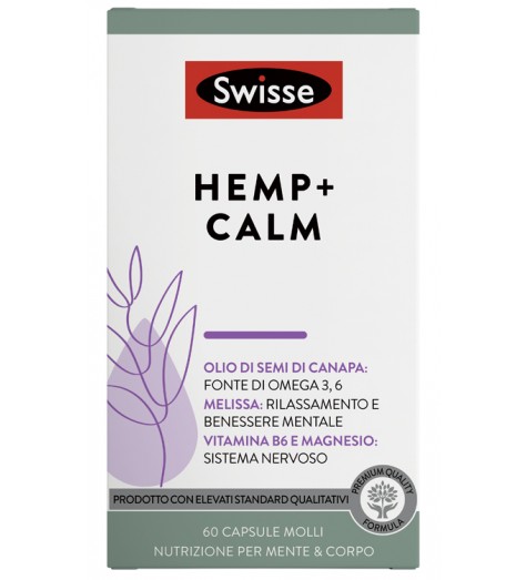 SWISSE HEMP+ CALM 60CPS