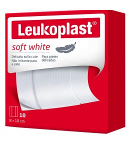 LEUKOPLAST SOFT WHITE 100X8CM