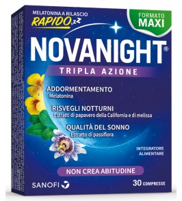 NOVANIGHT 30 COMPRESSE RILASCIO RAPIDO