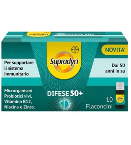 SUPRADYN DIFESE 50+ 10 FLACONCINI 10 ML