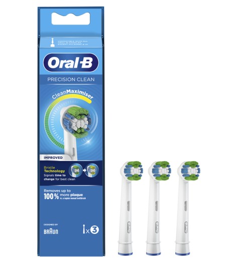 ORALB REFILL EB-20-3 PREC CLEA