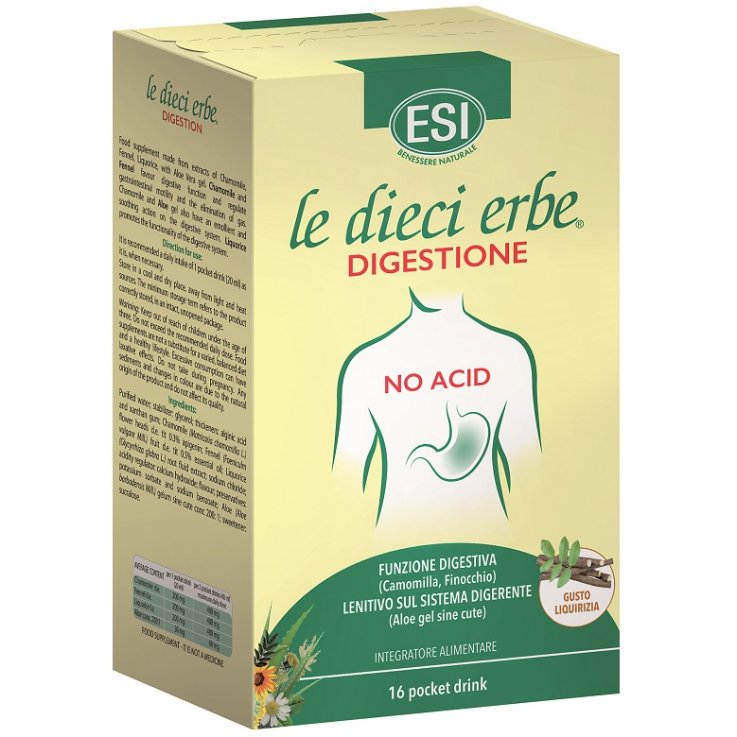 LE DIECI ERBE DIG N/A 16POCKET