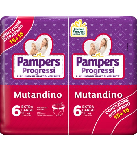 PAMPERS PROGRESSI MUT XL 30PZ