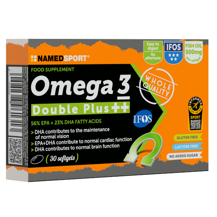 OMEGA 3 DOUBLE PLUS 500MG 30 SOFTGEL