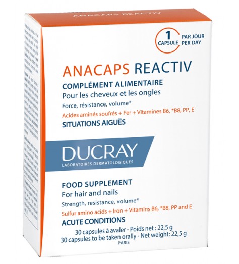 ANACAPS REACTIV CAPELLI 30CPS