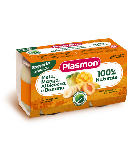 PLASMON OMOG MELA MANGO ALB2X104