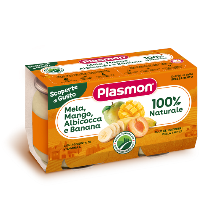 PLASMON OMOG MELA MANGO ALB2X104