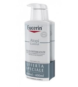 EUCERIN 1+1 ATOPIC OLIO DET 400