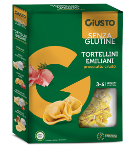 GIUSTO S/G TORTELLINI CRUD250G