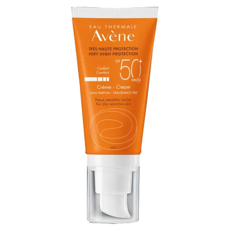 AVENE SOL CREMA SPF50+ SENZA PROFUMO NUOVA FORMULA 50 ML