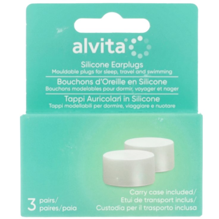ALVITA TAPPI AURICOLARI IN SILICONE MODELLABILE 3 PAIA RIUTILIZZABILI