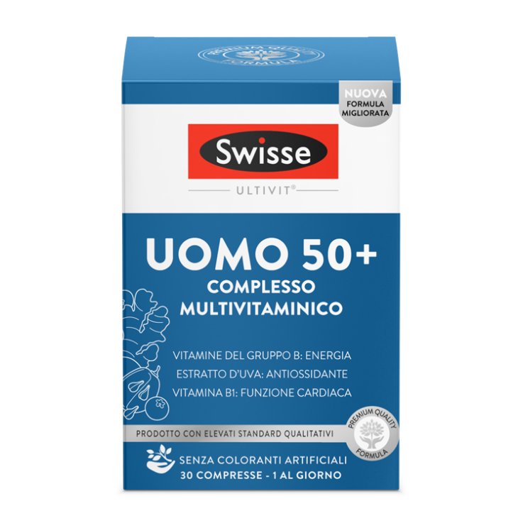 SWISSE MULTIVIT UOMO 50+ 30CPR