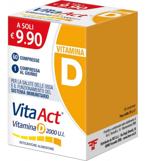 VITAMINA D ACT 2000UI 60CPR