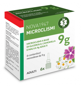 NOVA1947 MICROCLISMI 9G ADULTI 6 CONTENITORI MONODOSE