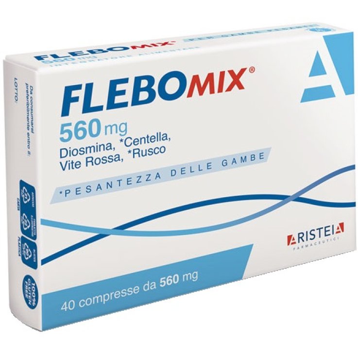 FLEBOMIX 560MG 40 COMPRESSE