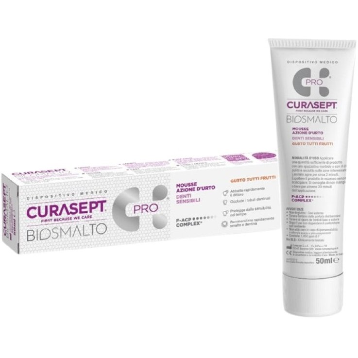 CURASEPT BIOSMALTO MOUSSE DENTI SENSIBILI 50 ML
