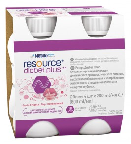 RESOURCE DIABET PLUS FRAGOLA