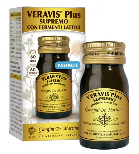 VERAVIS PLUS SUPREMO 60 PASTIGLIE FERMENTI LATTICI