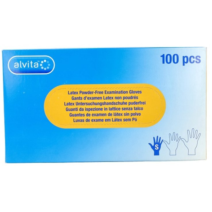 ALVITA GUANTI LATT S/POLV S100