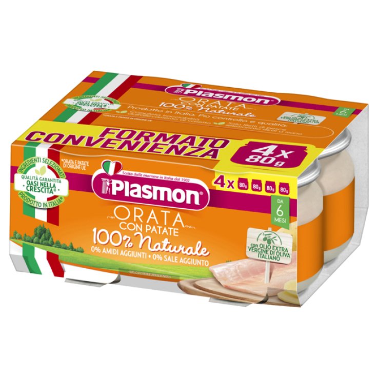 PLASMON OMOG ORATA C/PAT 4X80G