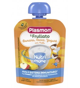 PLASMON NUTRI-MUNE BANANA/COCCO/YOGURT CON MELA 85 G