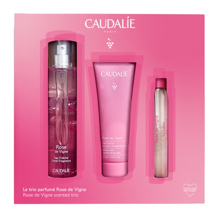 COFANETTO ROSE DE VIGNE 50 ML XMAS 2022 PROFUMO 50 ML + ROLL-ON 10 ML + GEL DOCCIA 50 ML