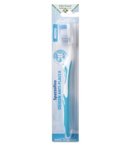 Pasta Del Capitano - kit da viaggio tascabile spazzolino da denti setole  medie + dentifricio protezione placca e carie 25ml